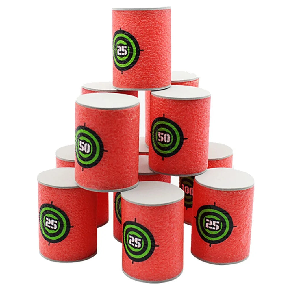18x EVA Soft Bullet Target Dart Toy M415