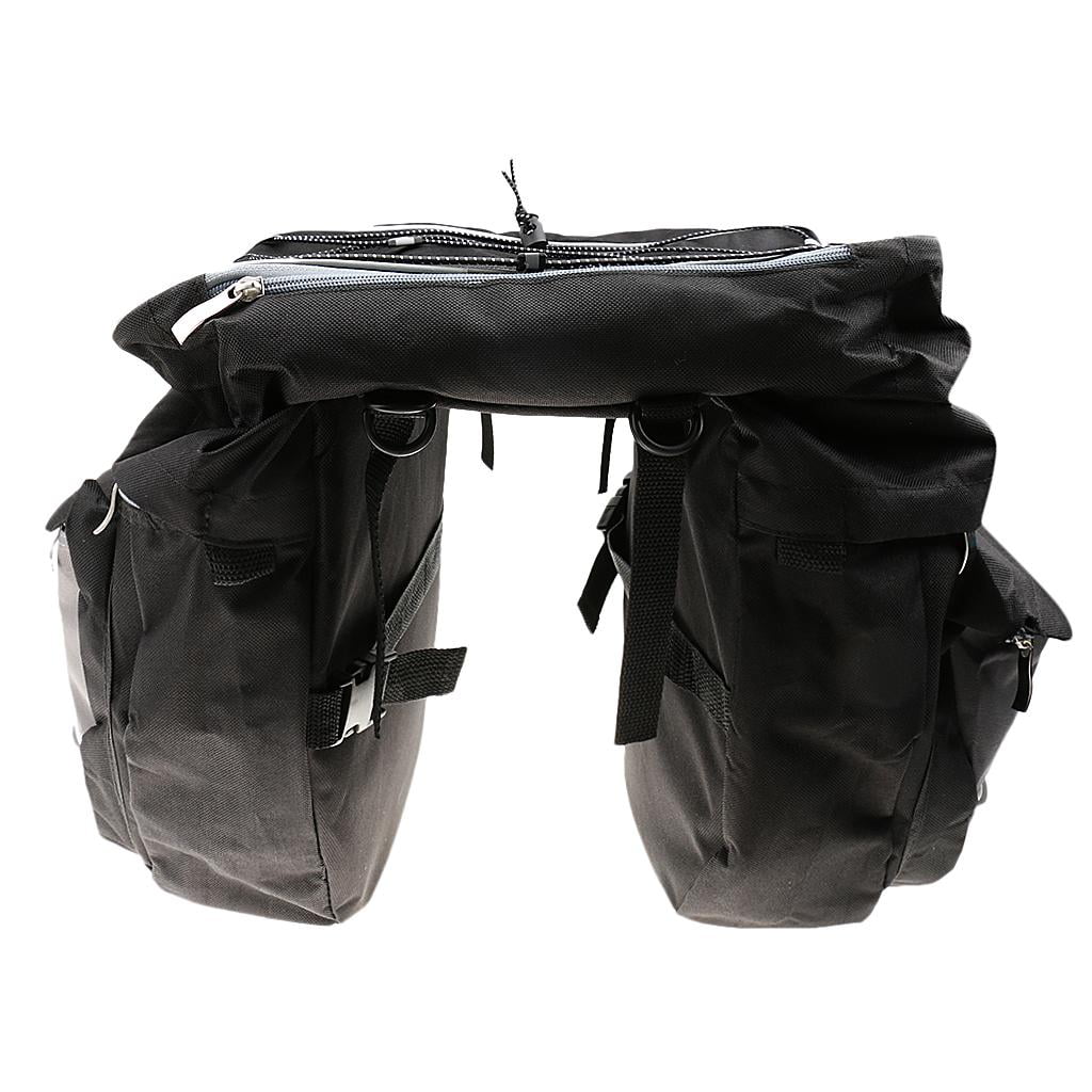 43L Rear Pannier Cargo Saddle Bags With Cover I30361