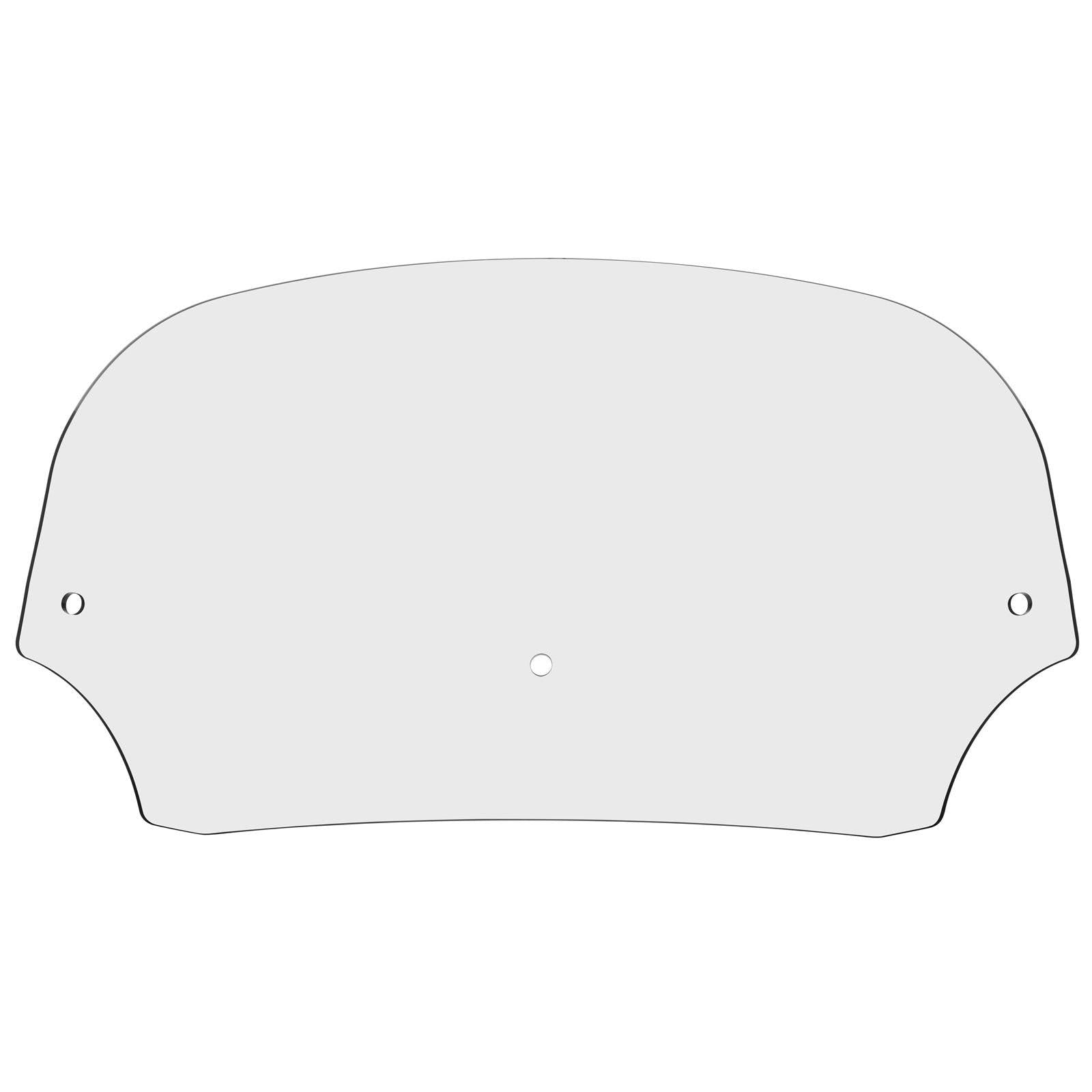 Clear 7 Inch Batwing Fairing Windshield R14892