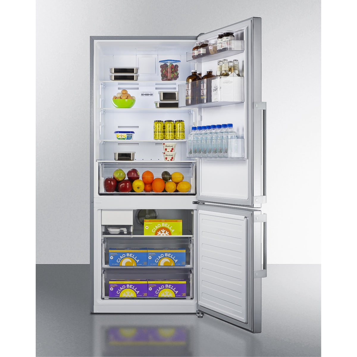 28 in. Wide Bottom Freezer Refrigerator D121609