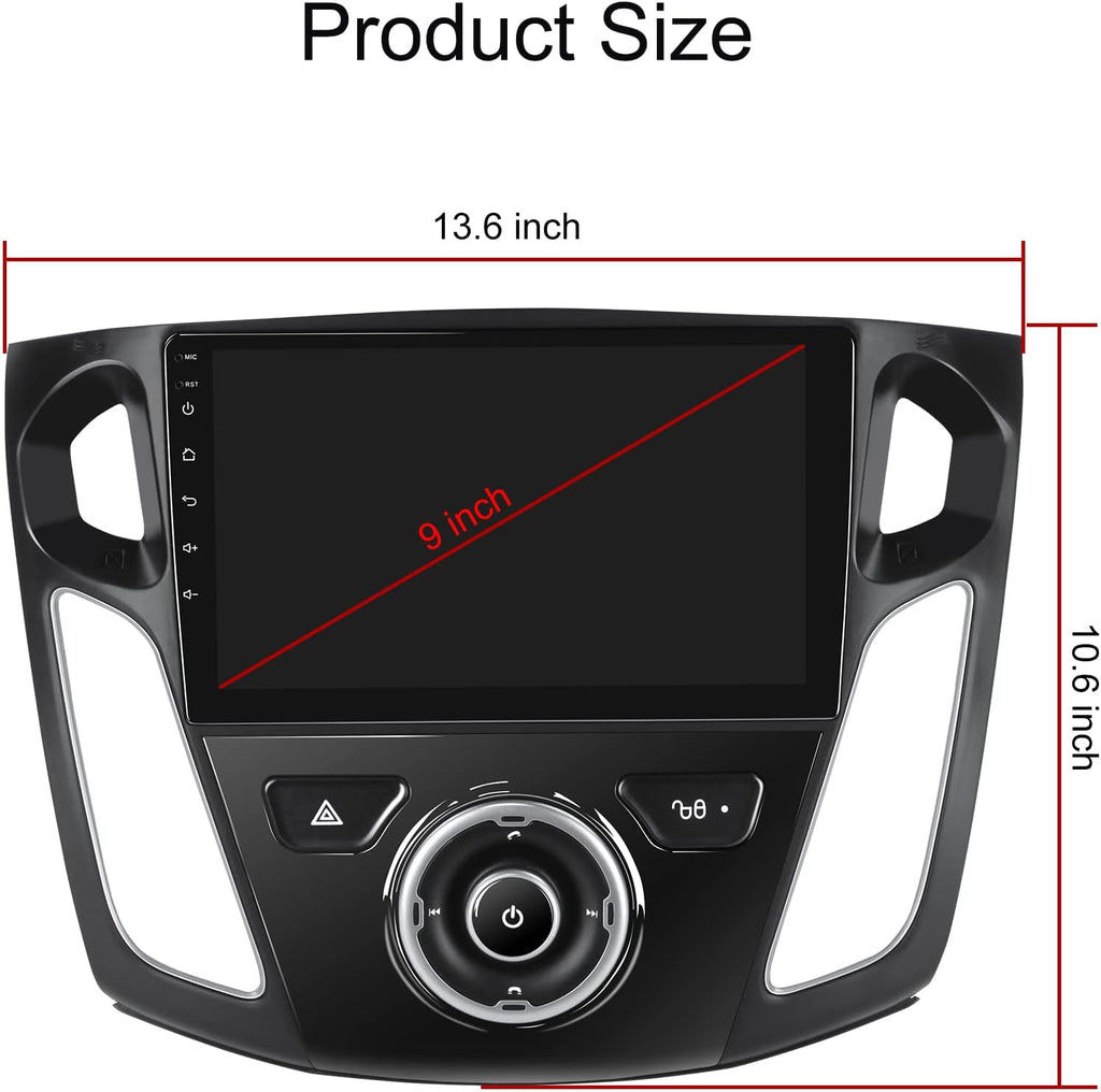 9 inch IPS Touch Screen Car Radio with CarPlay Bluetooth DSP N520684