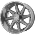 22x10 6x135 -20mm Titanium Brushed Wheel A8242