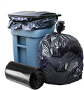 65 Gallon Black Heavy Duty Trash Bags, 50 Count V99467