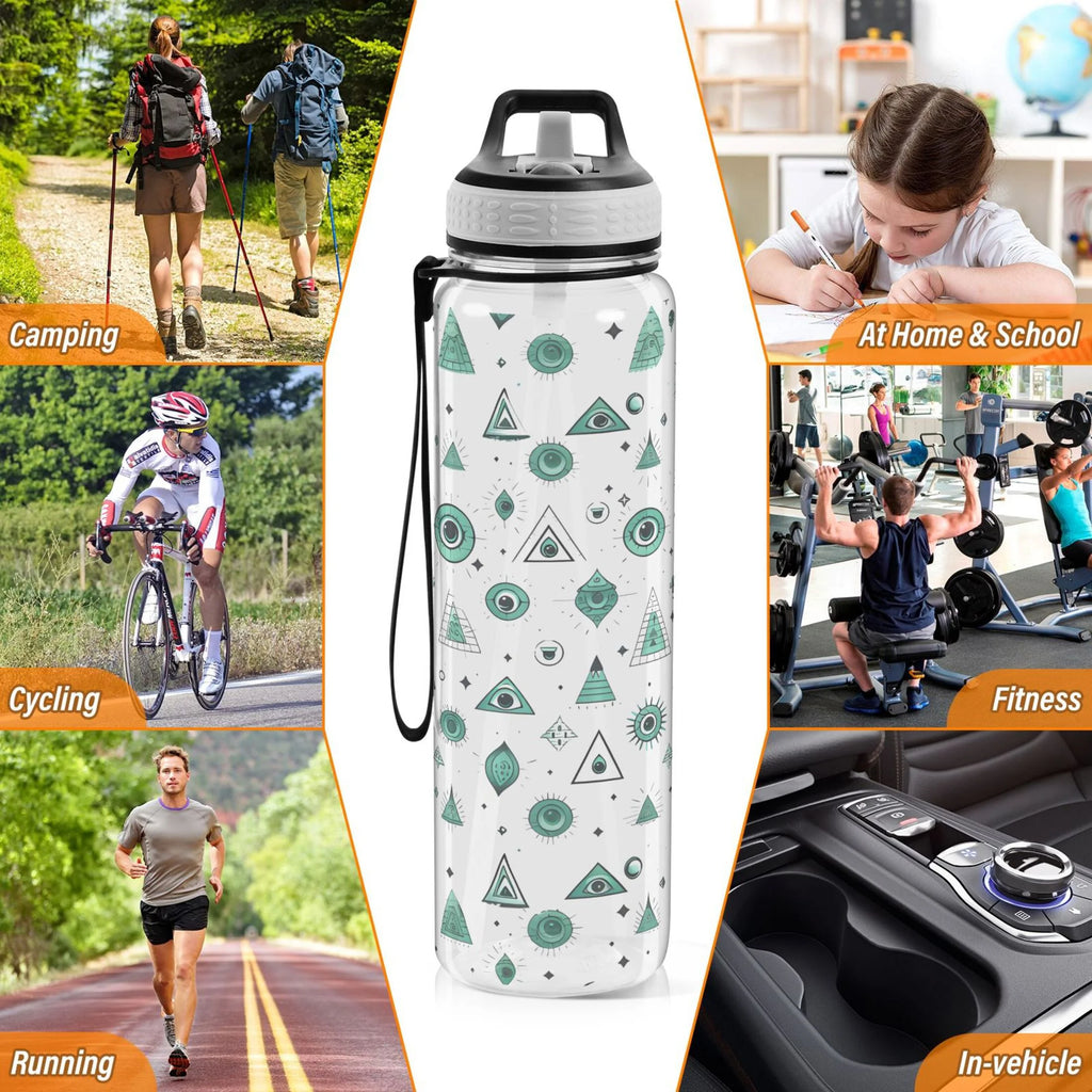 32oz Tritan Water Bottle with Straw Q159681