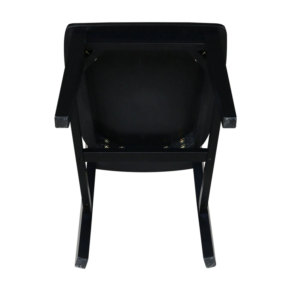 Black Splatback Dining Chair (set of 2) U39034