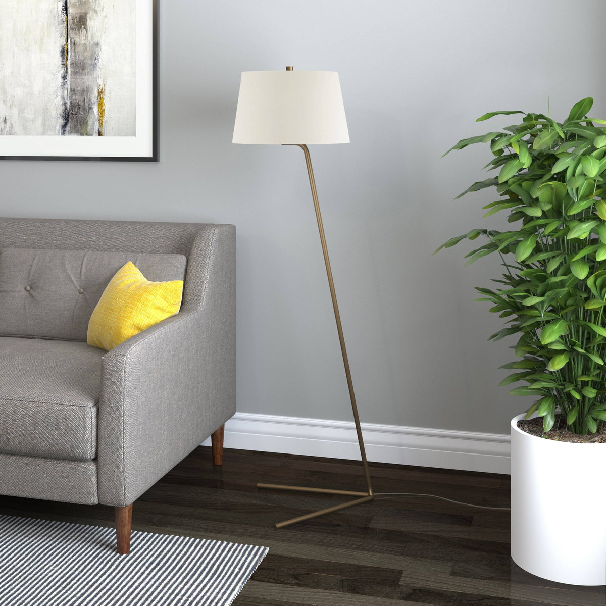 Brass Floor Lamp K10565