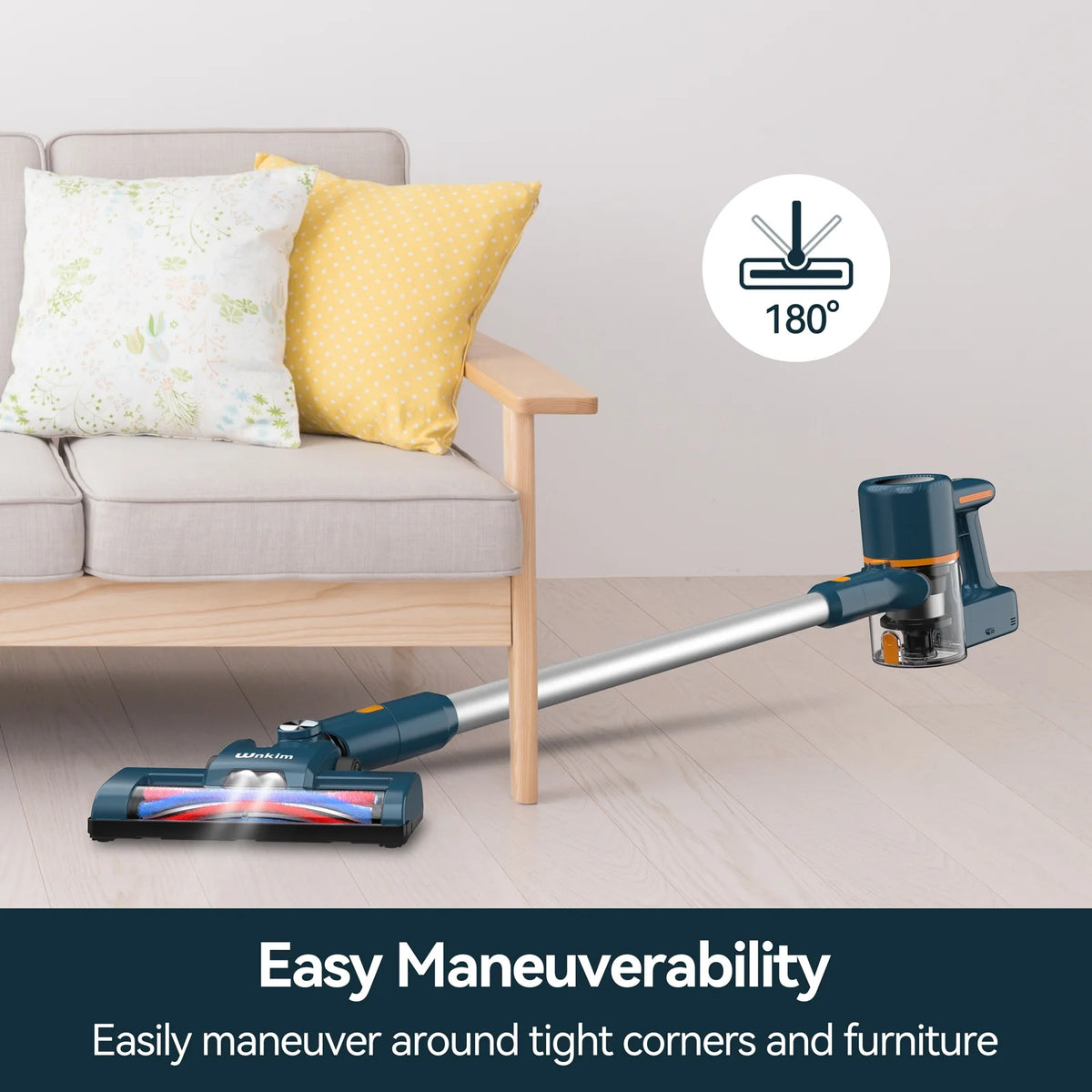 Cordless 6-in-1 Stick Vacuum Cleaner with 2200 mAh Battery O2362