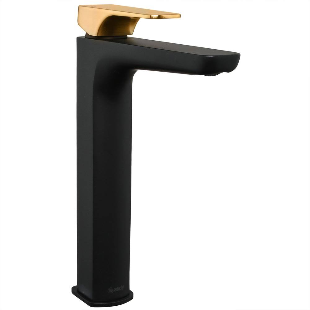 Matte Black Vessel Sink Bathroom Faucet U639