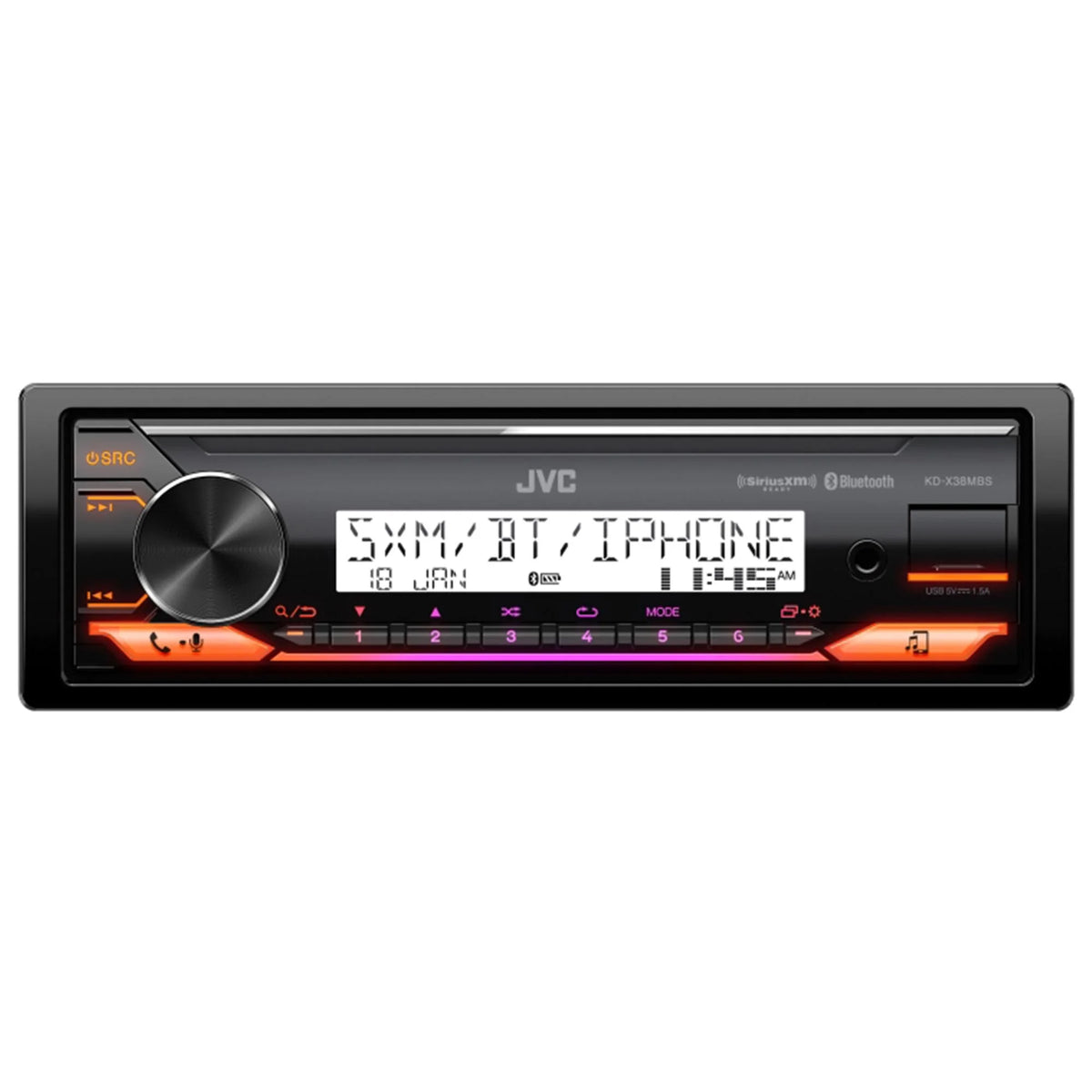 1-Din Bluetooth Stereo Receiver A645649