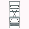 Antique Blue 6-Shelf Bookcase I909294