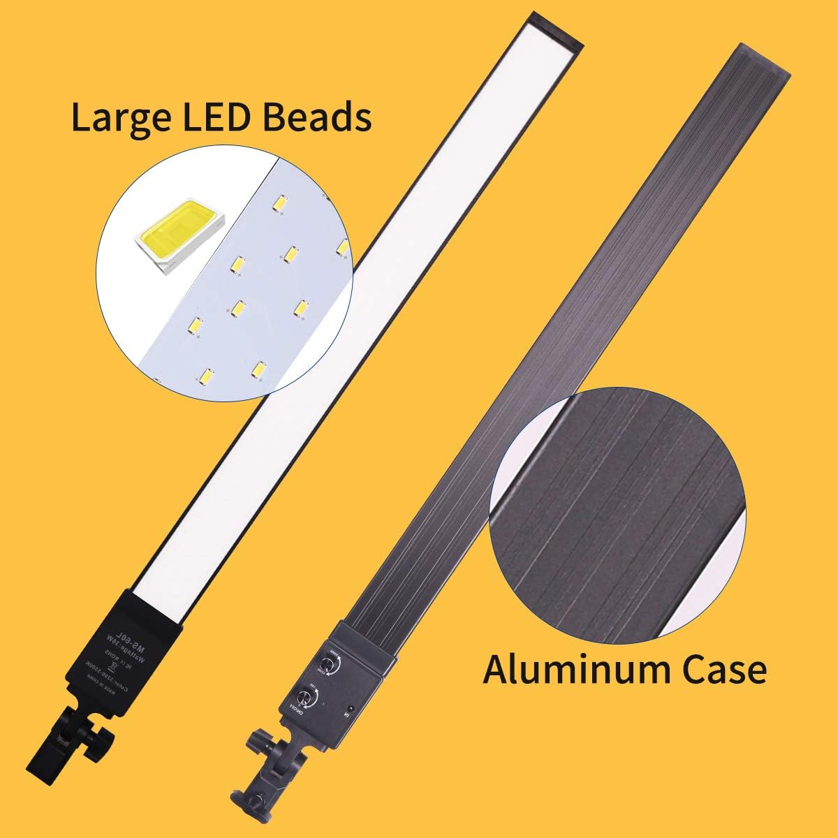36w Dimmable LED Photography Light Kit with Tripod Stand Bag T48491