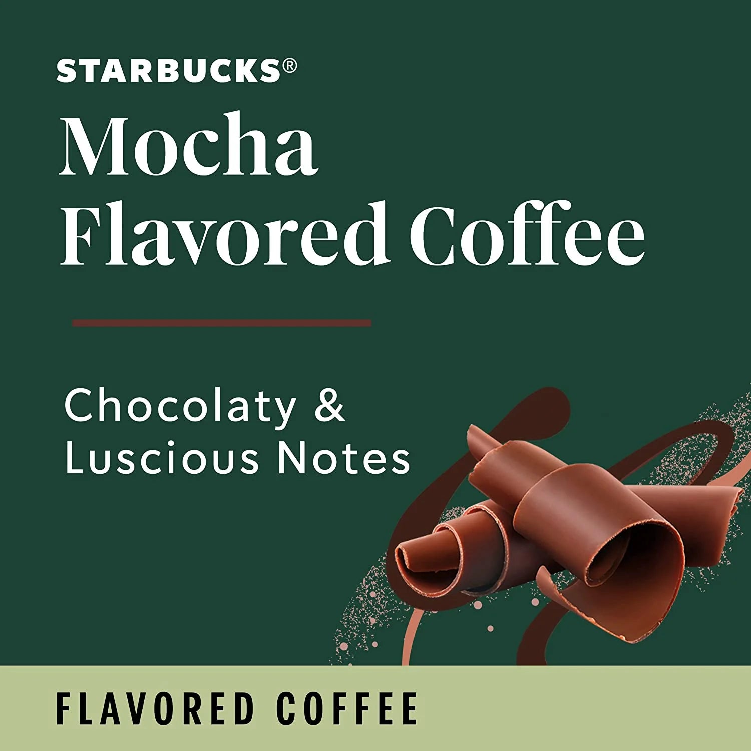 Mocha Flavored Ground Coffee 11 oz Pack of 2 Z48811