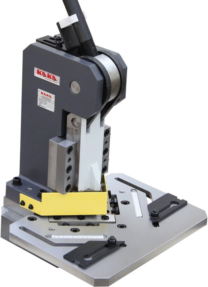 Heavy-Duty Metal Corner Notcher, 4x4" Blade, 11-Ga Mild Steel E1894