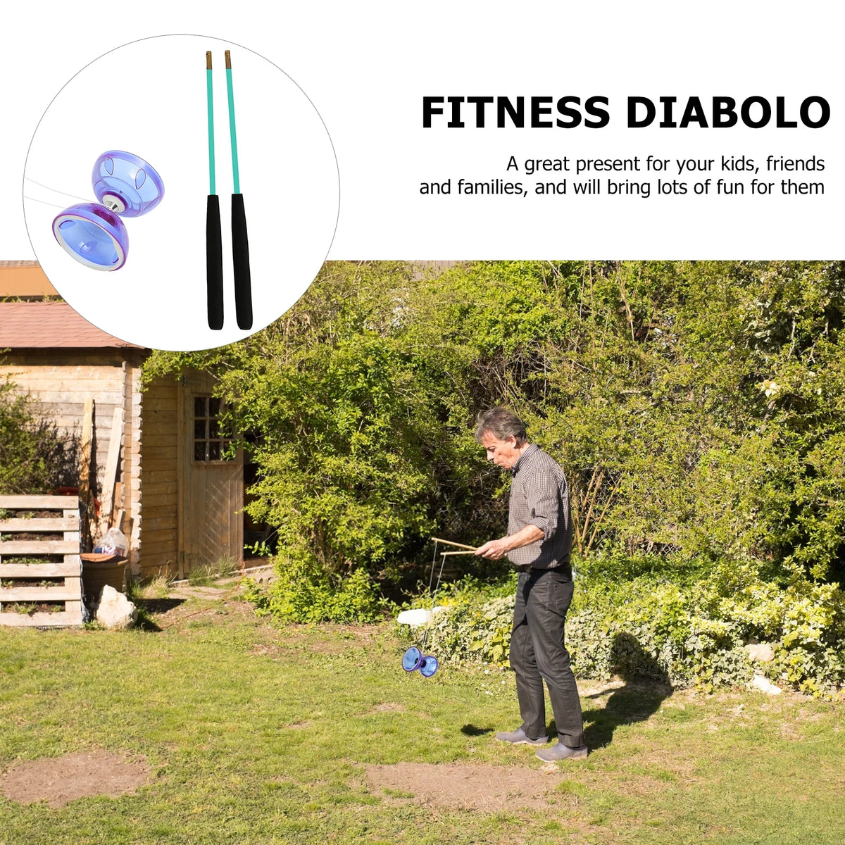 Chinese Yoyo Diabolo Toy K55598