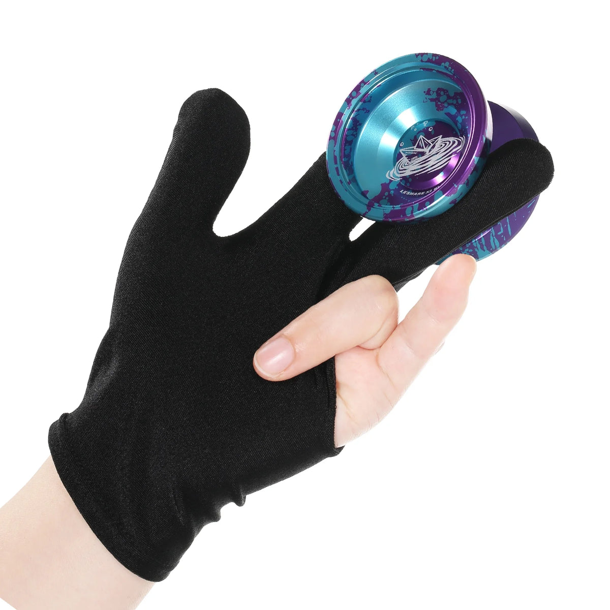Aluminum Yoyo Ball with Bearing Strings Glove Storage Case W5441