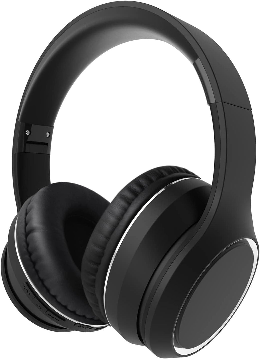 Black Bluetooth Over Ear Headphones with Mic B904