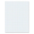 2PK Quadrille Pads, 4 Squares/Inch, 8 1/2 x 11, White, 50 Sheets N6766