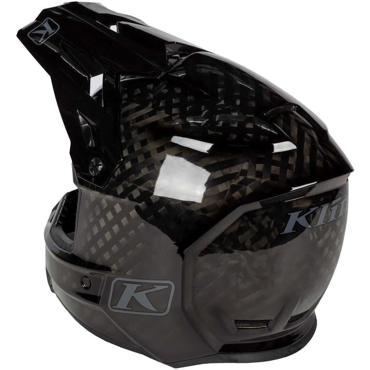 Draft Vivid Blue Carbon Helmet V6997