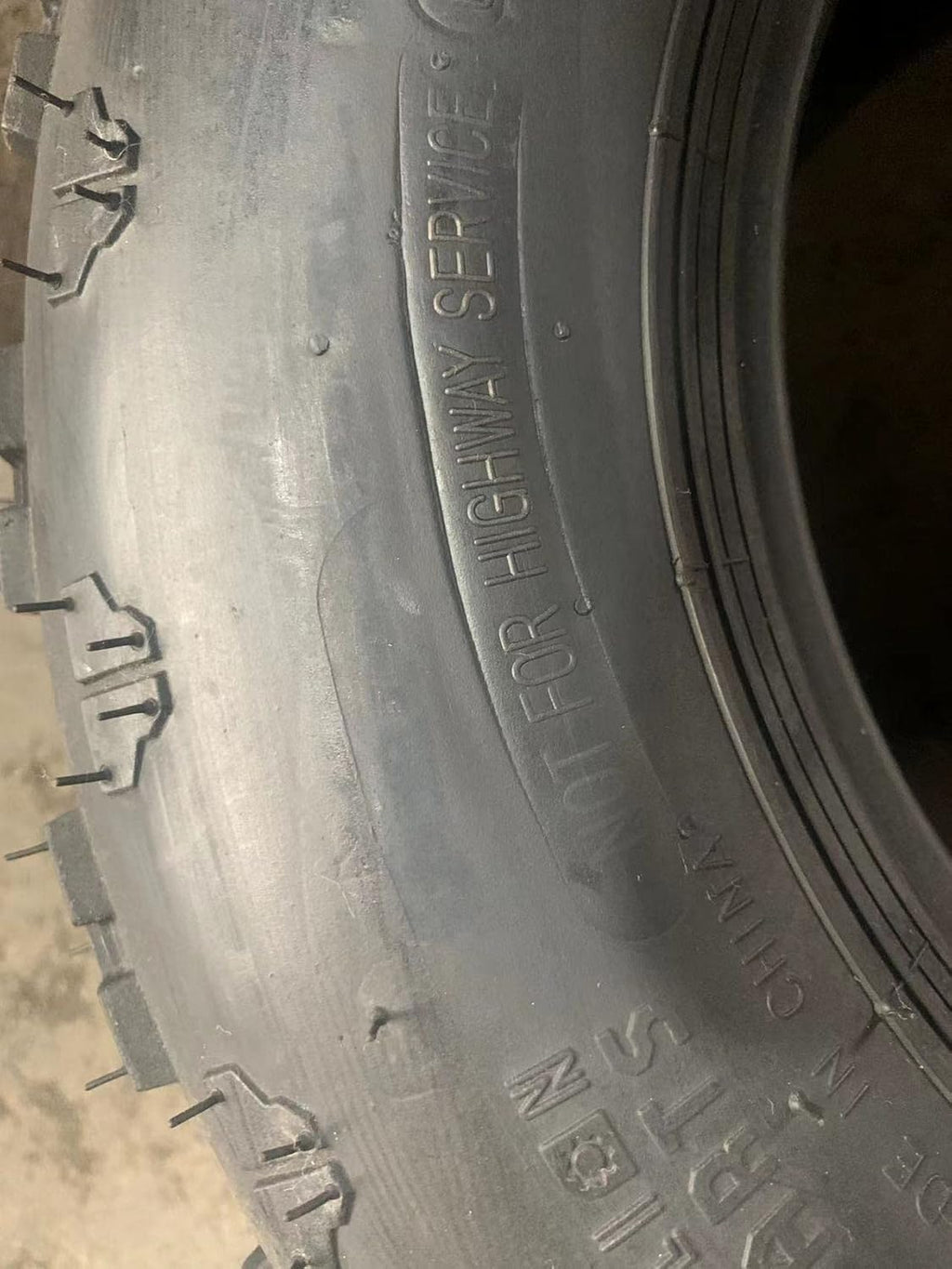 Set of 2 ATV Tires 21X7-10 4 Ply Knobby Sport Front UTV Tire O75012