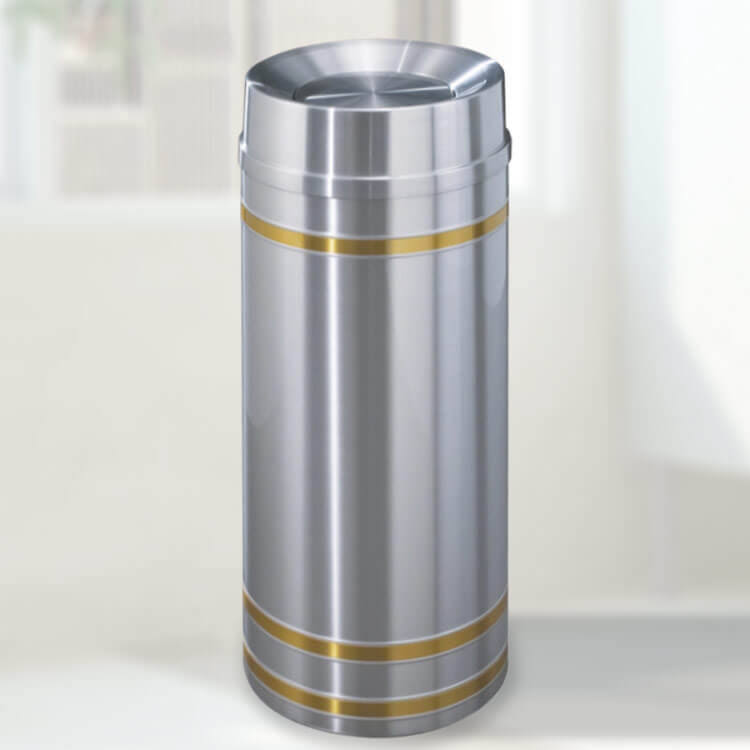 12 Gallon Tip Action Trash Can Q810036