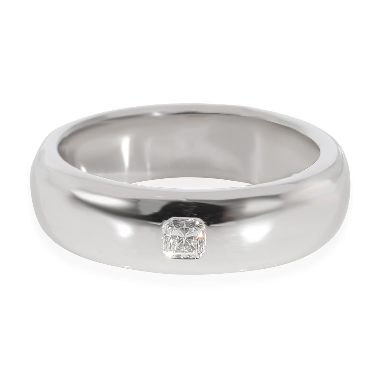 Platinum Diamond Wedding Band F6736