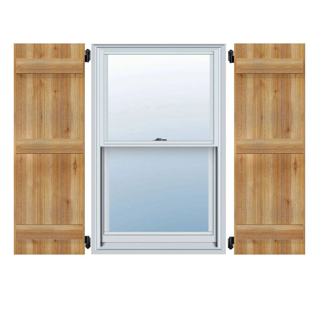 10 3/4x22W x 72x22H Board-n-Batten Shutters I9966