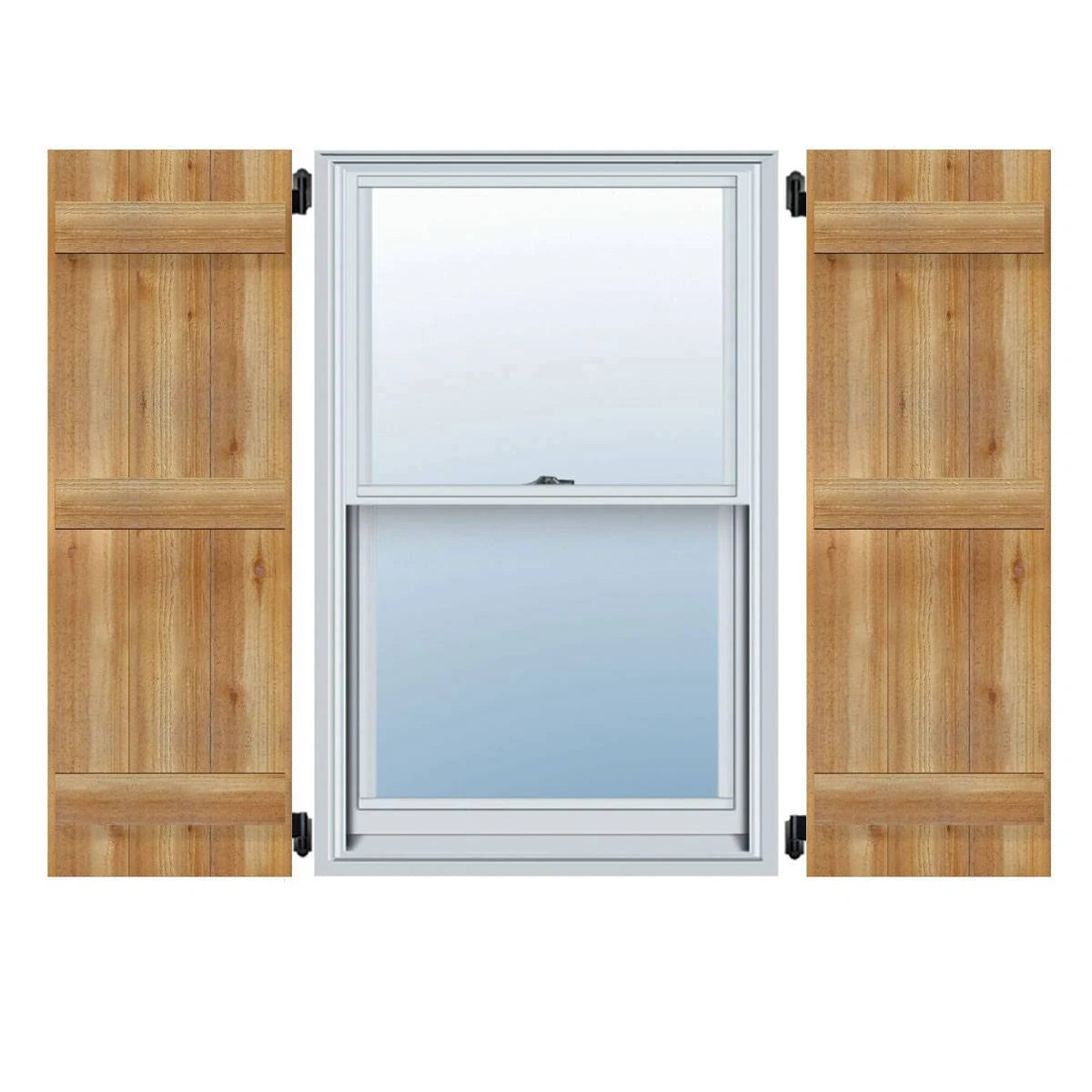 10 3/4x22W x 72x22H Board-n-Batten Shutters I9966