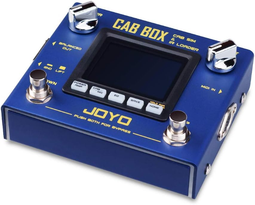 Electric Guitar & Bass Effect Pedal with Cabinet Modeling and Amp Simulator X305469