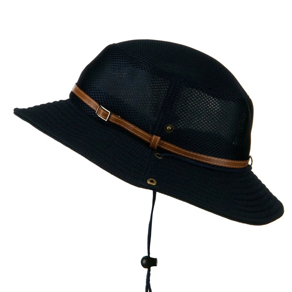 Navy 2XL Mesh Bucket Hat Z684