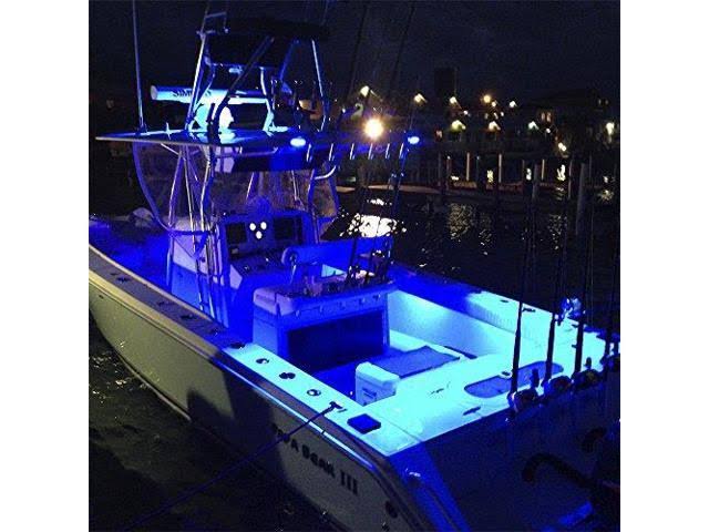 White/Blue LED Flood Light K256956
