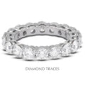 Platinum 950 4-Prong Eternity Ring U351970