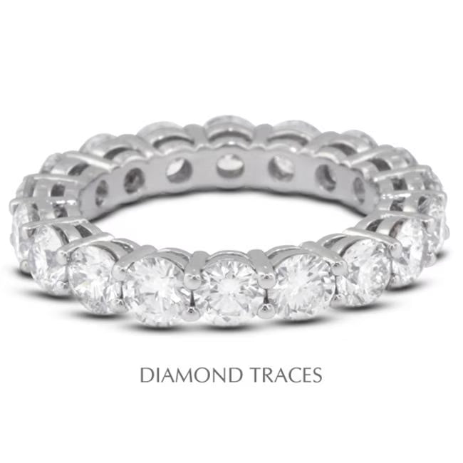 Platinum 950 4-Prong Eternity Ring U351970