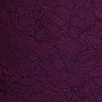 Purple Cap Sleeve Below The Knee Sheath Evening Dress R7451