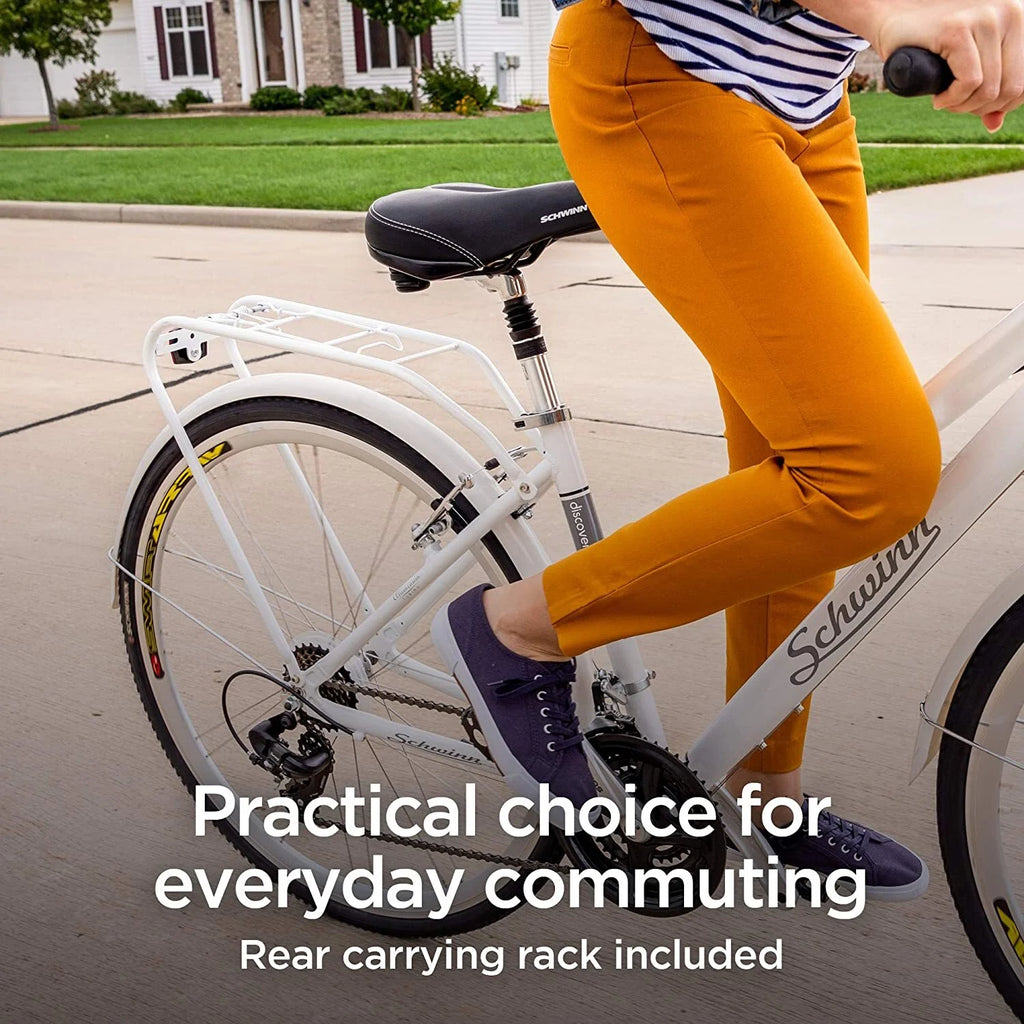 White 700c Women's Hybrid Bicycle K21047