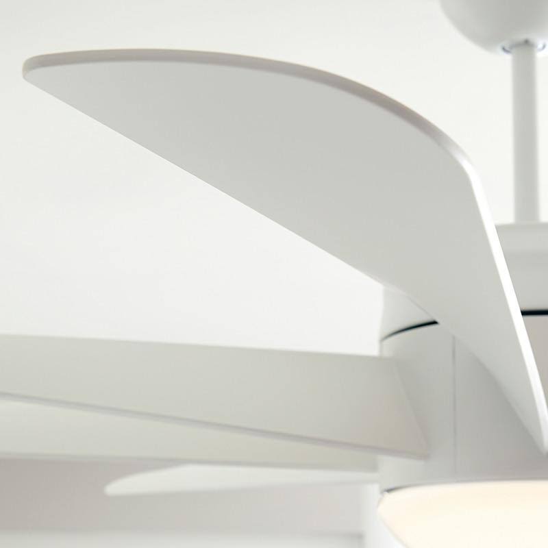 56x22 LED Ceiling Fan Brushed Steel X43087
