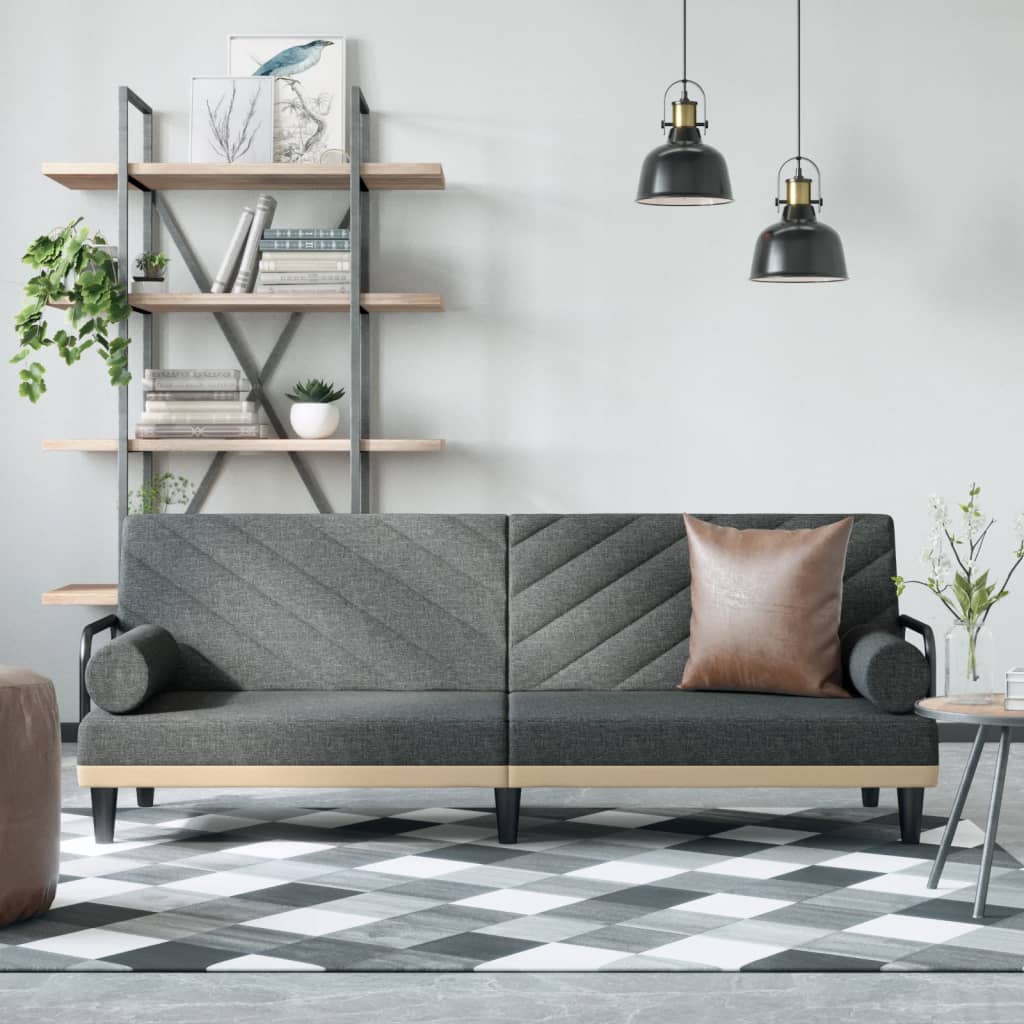 Dark Gray Fabric Sofa Bed B559002