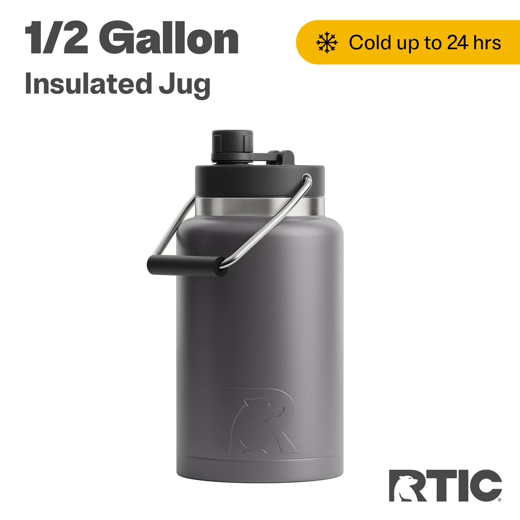 Graphite Half Gallon Stainless Steel Insulated Jug I3920
