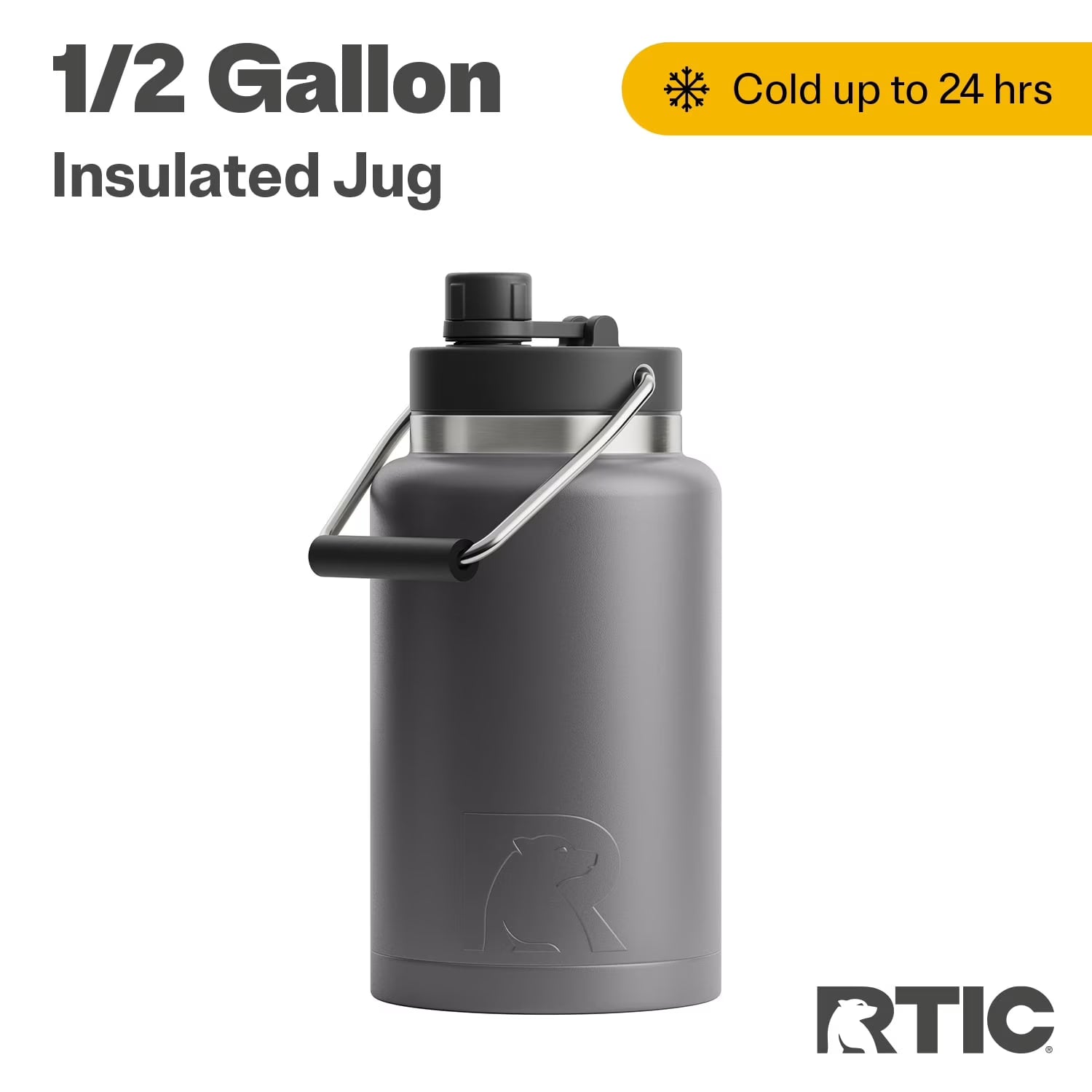 Graphite Half Gallon Stainless Steel Insulated Jug I3920