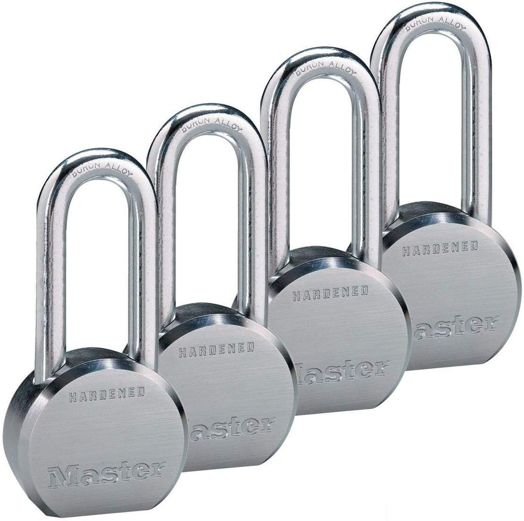 4 High Security Pro Series Keyed Alike Padlocks H8428